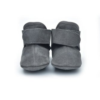 LODGER Walker Leather Basic Dark Grey 15 - 18 měsíců