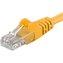 PremiumCord Patch kabel UTP RJ45-RJ45 level 5e 15m žlutý
