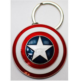 Klíčenka Captain Amerika|Kapitán Amerika: štít (průměr 5 cm) mosaz
