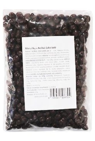Meruňky v hořké čokoládě 1kg
