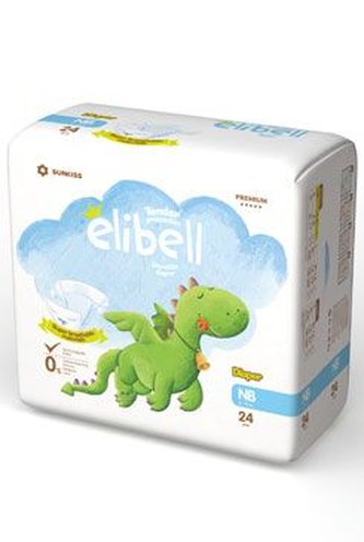 Plenky dětské Elibell NB 2-5kg 24ks