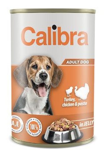 Calibra Dog  konz.Turk,chick&pasta in jelly 1240g Calibra Dog  konz.Turk,chick&pasta in jelly 1240g