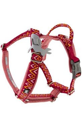 Postroj Y Hurtta Razzle Dazzle červený 65-80