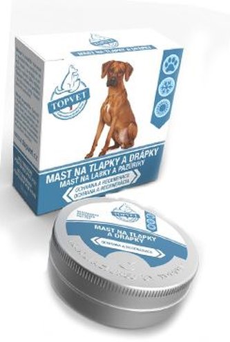 Mast na tlapky a drápky pro psy TOPVET 50ml Mast na tlapky a drápky pro psy TOPVET 50ml