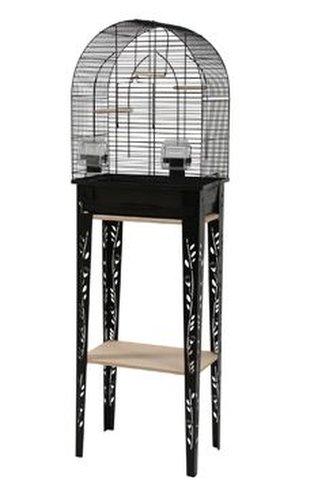 Klec ptáci CHIC PATIO S černá Zolux
