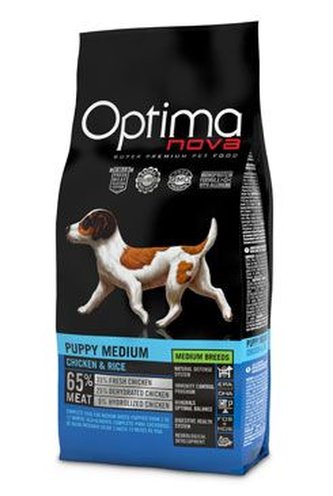 Optima Nova Dog Puppy medium 2kg Optima Nova Dog Puppy medium 2kg