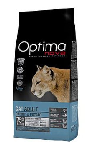 Optima Nova Cat GF Adult rabbit 2kg Optima Nova Cat GF Adult rabbit 2kg