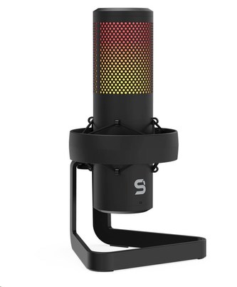 SPC Gear mikrofon AXIS Streaming Microphone Onyx Black USB