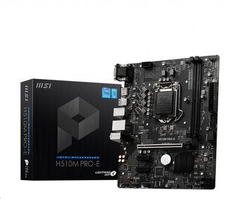 MSI MB Sc LGA1200 H510M PRO-E, Intel H510, 2xDDR4, 1xHDMI, 1xVGA, mATX