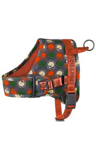 Postroj Hurtta Go 45-55cm šedý/červený