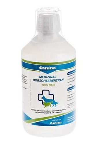 Canina Léčivý olej z tresčích jater 500ml Canina Léčivý olej z tresčích jater 500ml