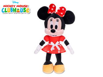 Minnie plyšová 40cm v červených šatech 0m+