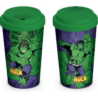 Hrnek cestovní - Marvel Retro - Hulk