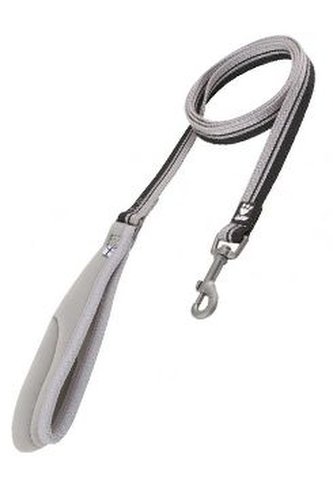 Vodítko Hurtta Weekend Warrior černé 120cm/20mm