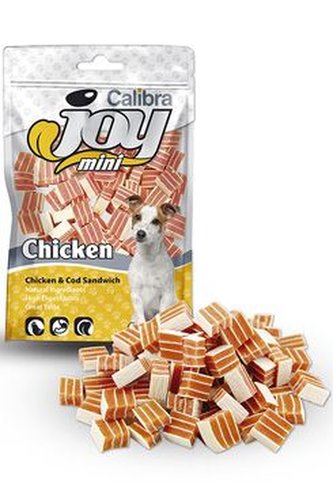Calibra Joy Dog Mini Chicken & Cod Sandwich 70g