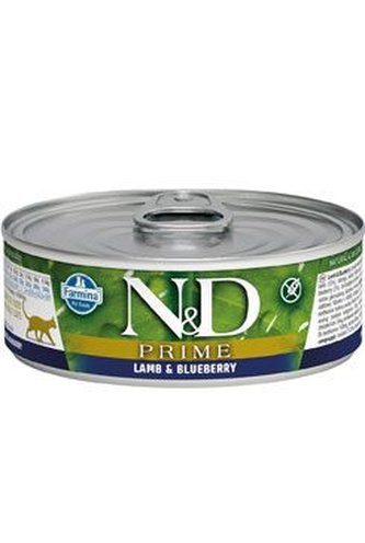 N&D CAT PRIME Adult Lamb & Blueberry 80g