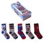 Dětské ponožky Marvel: Spiderman 5 párů (EU 19-22) vícebarevná bavlna polyester elastan