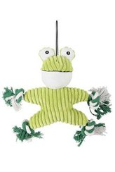 Hračka pes FREDA VELVET plyš zelená 32cm Zolux