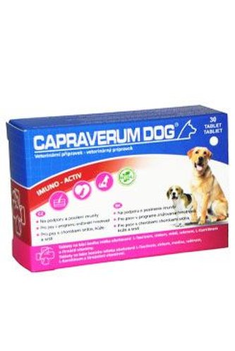 CAPRAVERUM DOG imuno-aktiv 30tbl CAPRAVERUM DOG imuno-aktiv 30tbl