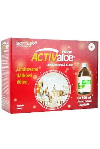 Barny's ACTIValoe 3x500ml 2+1 zdarma vánoce
