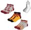 Unisex ponožky Harry Potter: Gryffindor - Nebelvír (EU 41-46) vícebarevná bavlna polyester elastan
