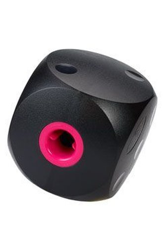 Hračka pes BUSTER Mini Cube černá 9cm, S