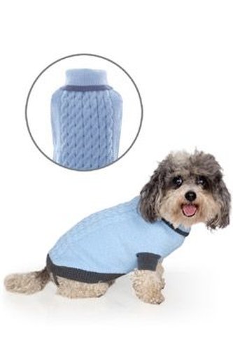 Svetr Liverpool pro psy modrý 50cm