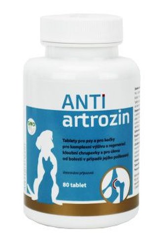ANTIartrozin tablety pro psy a kočky 80 tbl. ANTIartrozin tablety pro psy a kočky 80 tbl.