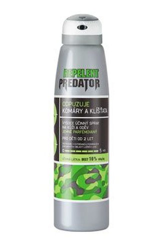 PREDATOR repelent spray 150ml 16%DEET