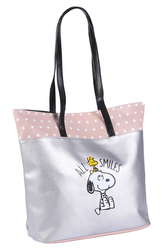Dámská kabelka Snoopy: All Smiles (38 x 32 x 13 cm)