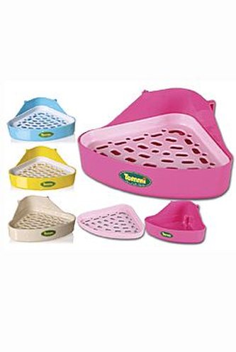 WC Fretka s plastovým roštem 18x18x24 cm