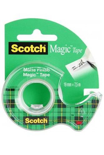 Lepicí páska "Magic Tape 810", s odvíječem, 19mm x 7,5m, 3M/ SCOTCH
