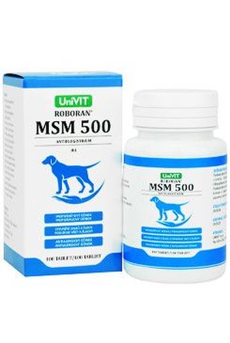 Roboran MSM 500 pro psy 100tbl Roboran MSM 500 pro psy 100tbl
