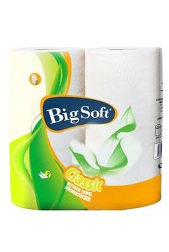 Utěrky kuchyňské papírové Big Soft 2ks Utěrky kuchyňské papírové Big Soft 2ks