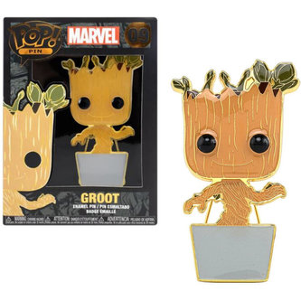 Funko POP! Pin #09 Marvel - Baby Groot (šance na Chase verzi)