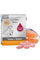 Platinum Menu Turkey+Salmon 375g