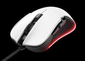 TRUST myš GXT 922 YBAR Gaming Mouse, optická, USB, bílá
