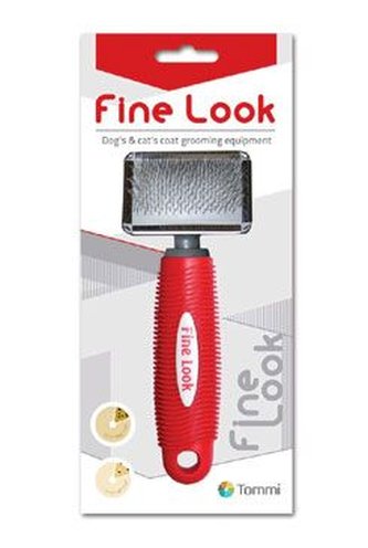 Kartáč jemný Fine Look S red image 6x16cm Kartáč jemný Fine Look S red image 6x16cm