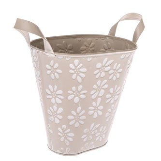 Kovový obal na květináč, 0/80