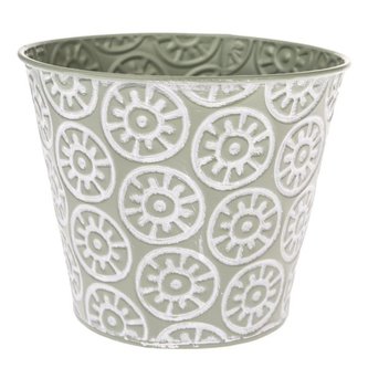 Kovový obal na květináč, 0/80