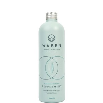 Waken veganská ústní voda Peppermint 500ml