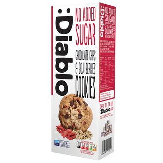 DIABLO COOKIES sušenky s Goji bez cukru 135g