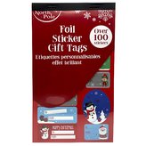 Velké balení vánočních samolepek přes 100ks