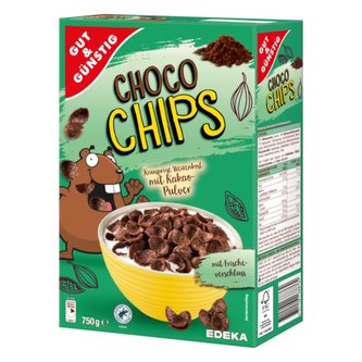 GG Choco Chips čokoládové lupínky 750g GG Choco Chips čokoládové lupínky 750g