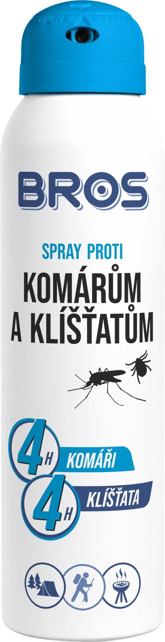 Sprej proti komárům a klíšťatům 90 ml Bros
