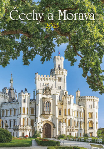 Čechy a Morava 2023 - nástěnný kalendář