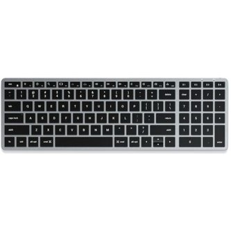 Satechi SLIM X2 Slim Bluetooth Wireless Keyboard + Num. Keypad - US - vesmírně šedý