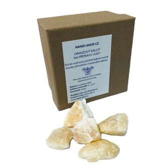 Nandi Oranžový kalcit pro přípravu vody 100 g
