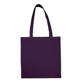 Taška bavlněná, 140 g/m², 38 x 42cm, tm. fialová (Purple)