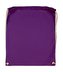 Batoh bavlněný, 140 g/m², 37 x 48cm, fialový, lila (Lilac)
